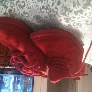 Ugh red boots Size 11